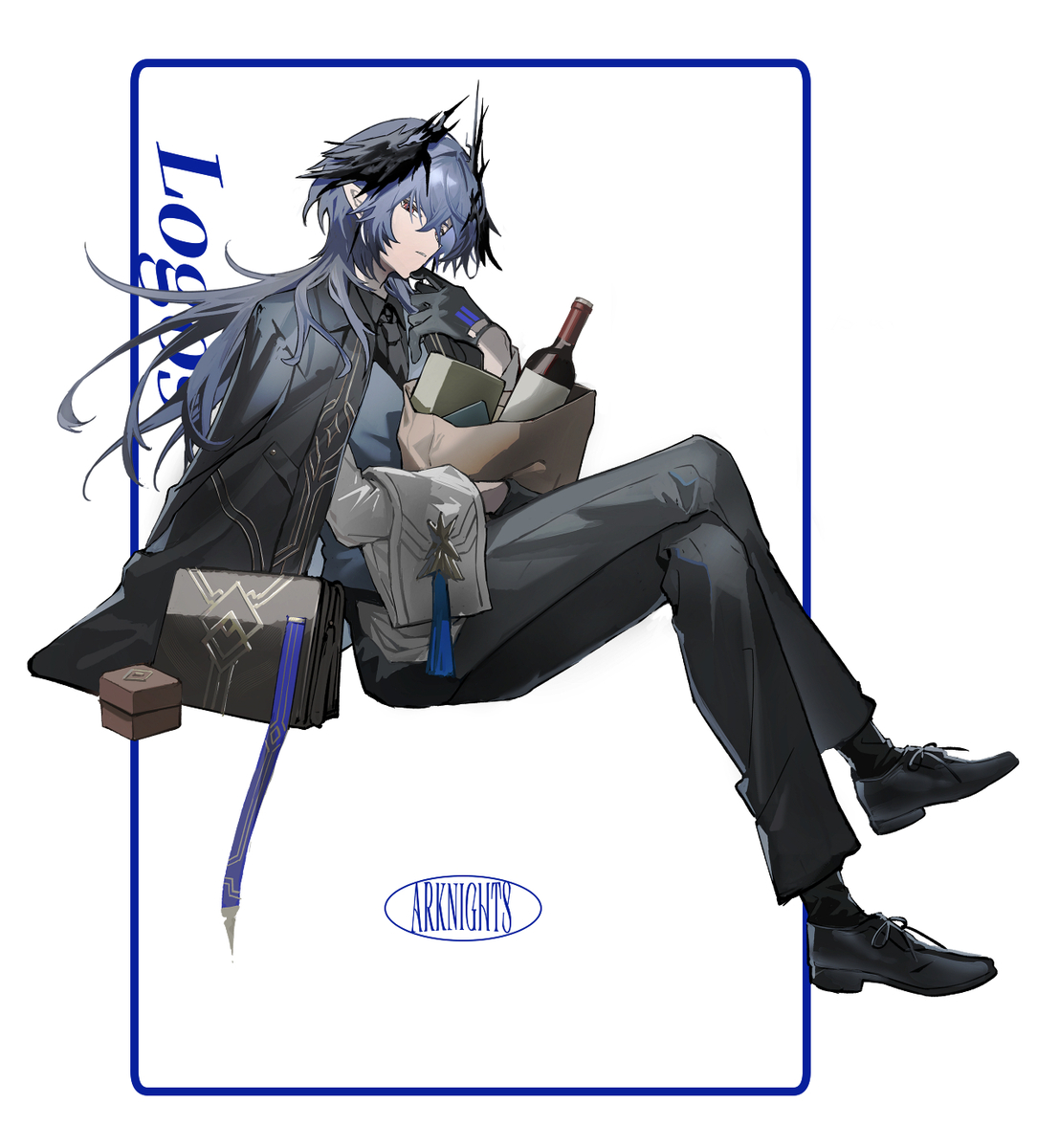 This is a pixiv picture whose title is ロゴス.