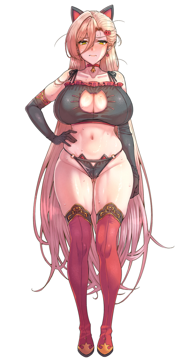This is a pixiv picture whose title is 猫おニュイ。.