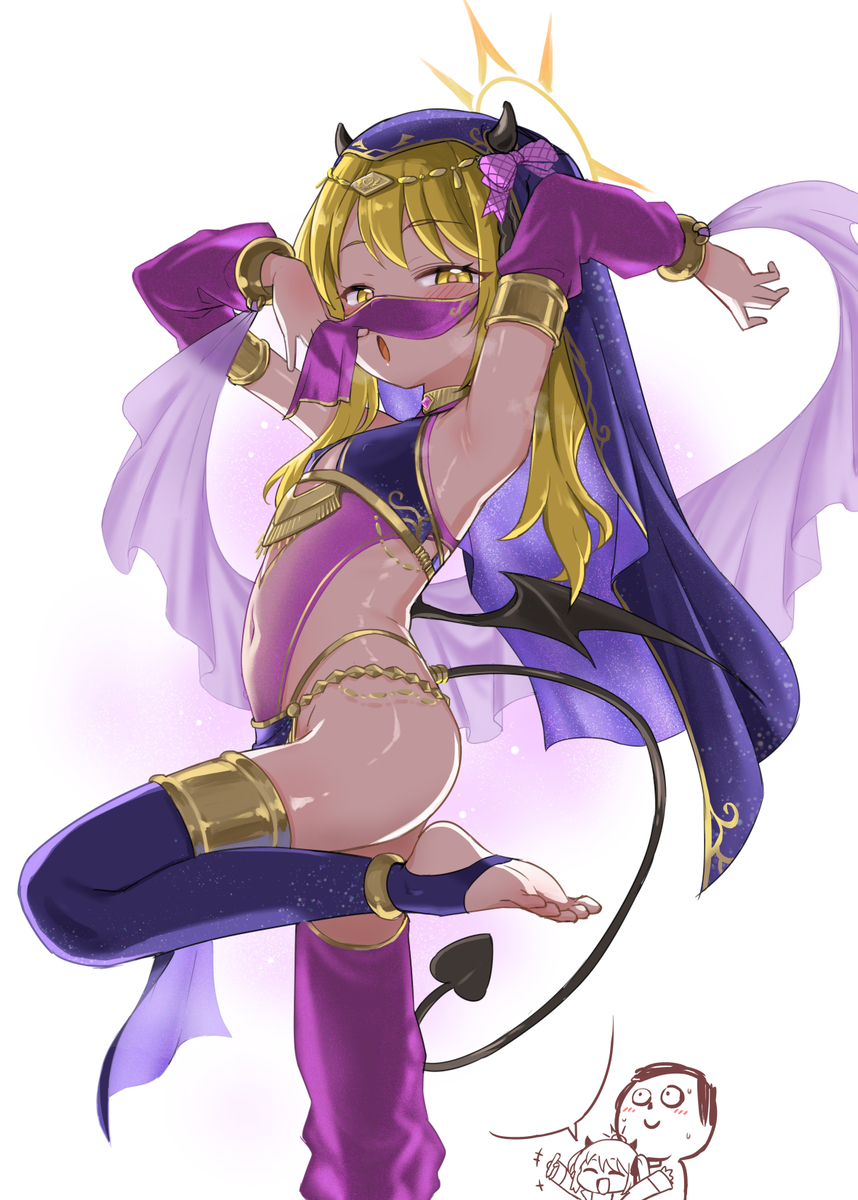 This is a pixiv picture whose title is 踊り子イブキちゃん.