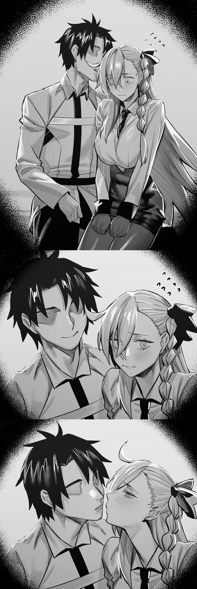 This is a pixiv picture whose title is オルガマリー&マシュ.