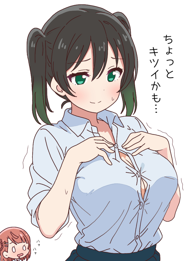 This is a pixiv picture whose title is 盛ってみました.
