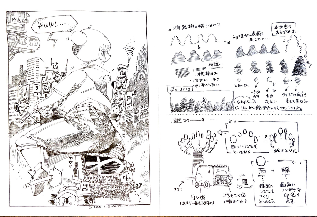 This is a pixiv picture whose title is 日々の絵とお絵かきメモ。.