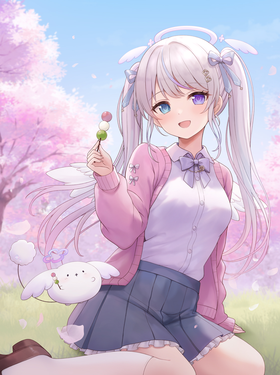 This is a pixiv picture whose title is 【Skeb】結栞そまり様🌸.