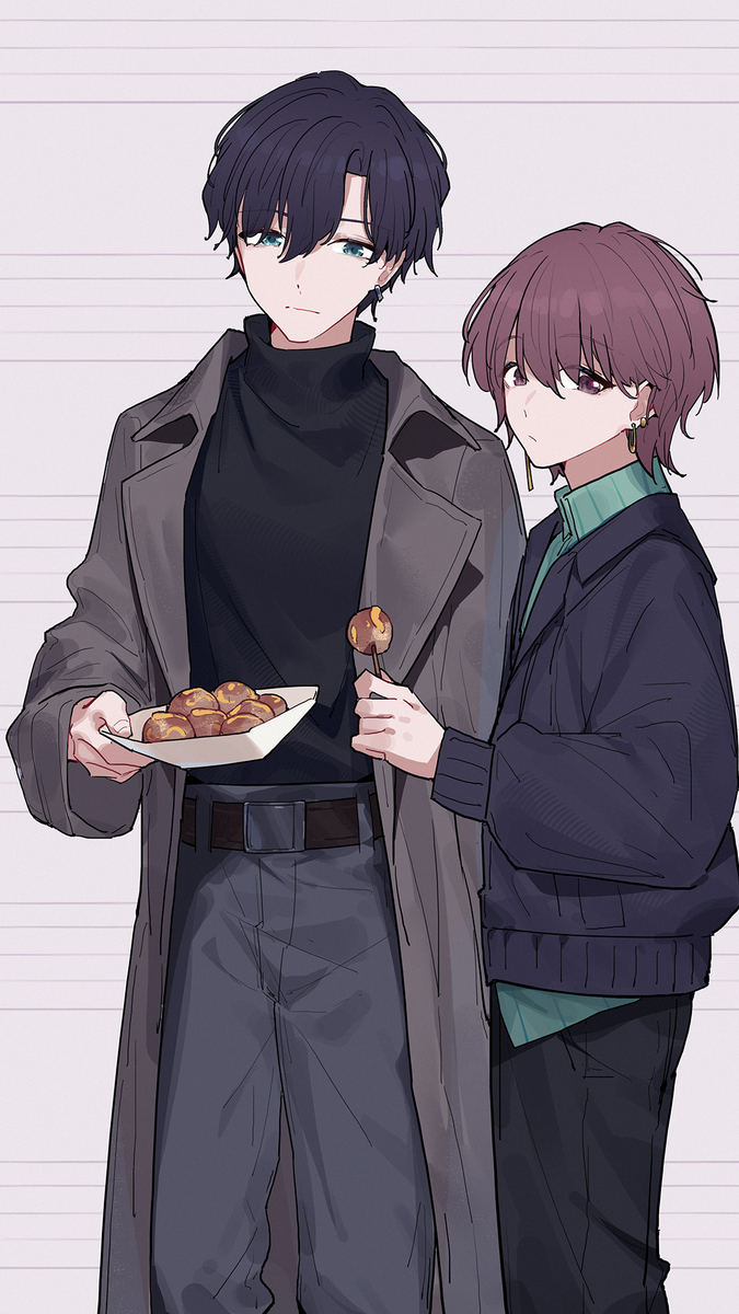 This is a pixiv picture whose title is day258 男的来了😋.