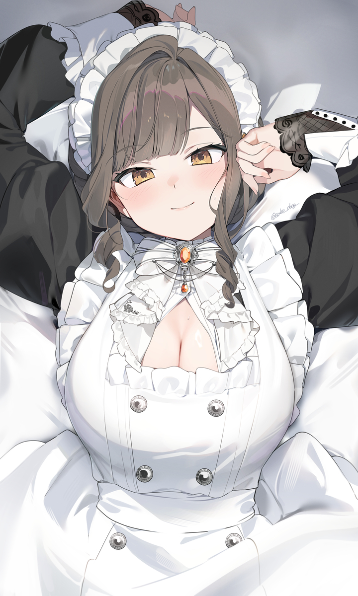 This is a pixiv picture whose title is ご主人様🩶.