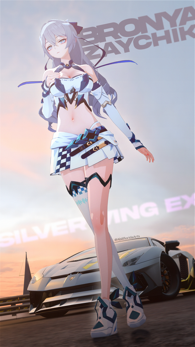 This is a pixiv picture whose title is Bronya.