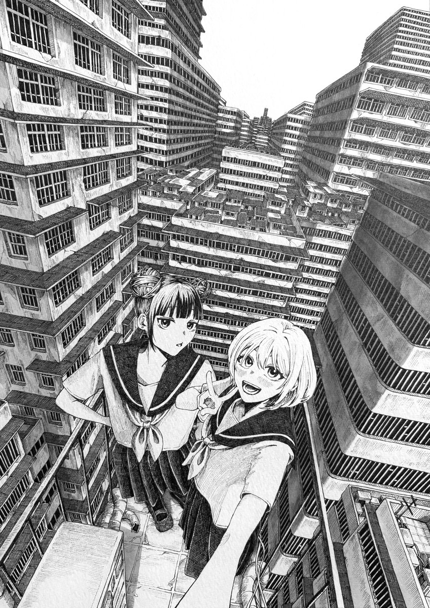 This is a pixiv picture whose title is セルフィー！.