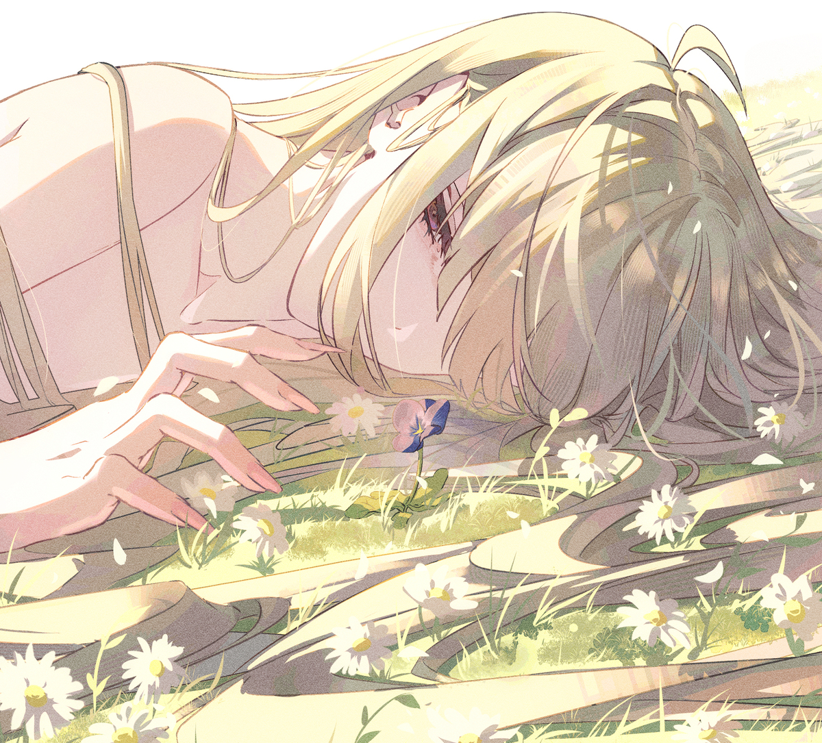 This is a pixiv picture whose title is 無題.