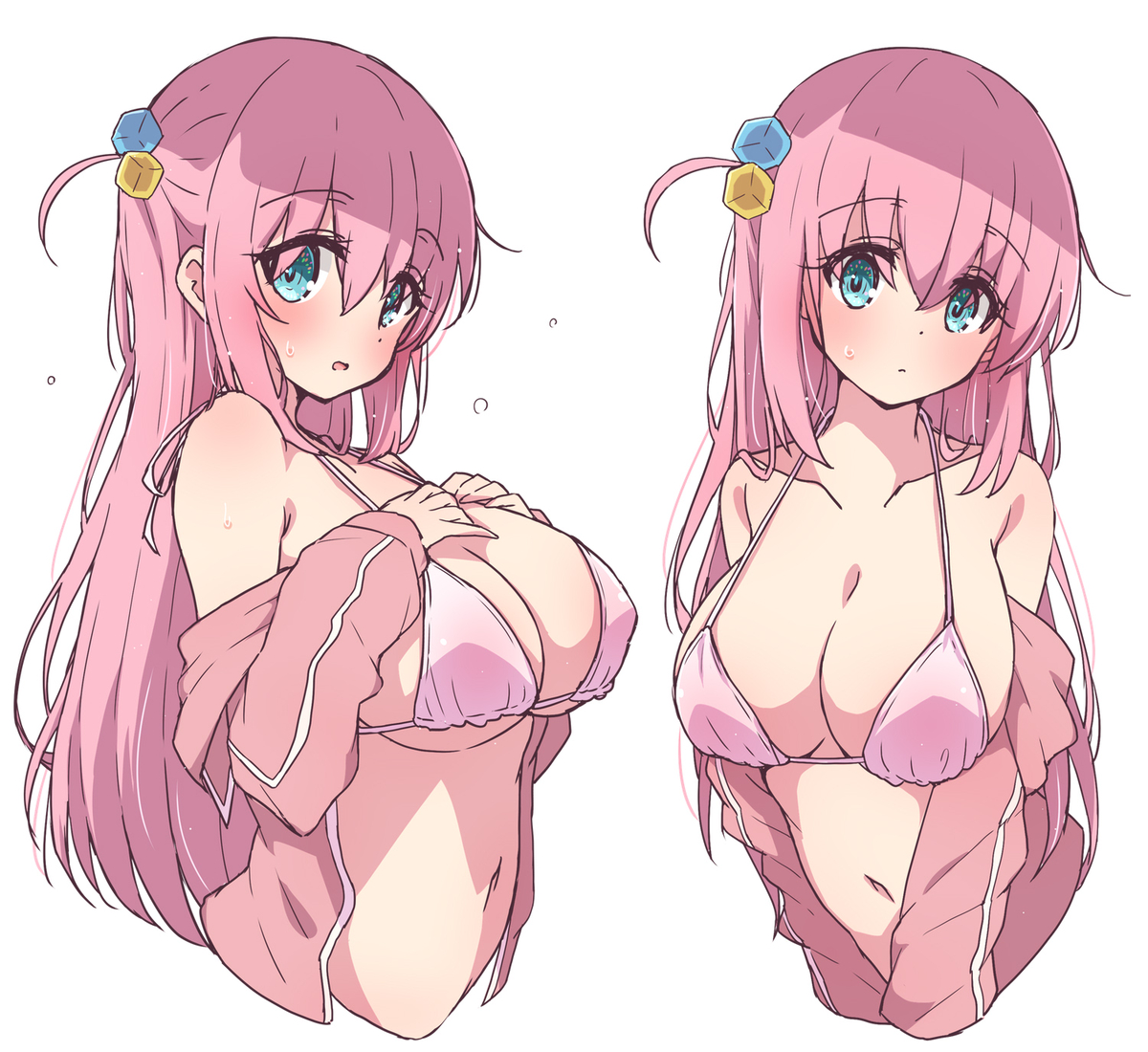 This is a pixiv picture whose title is ぼざろ絵まとめ3.