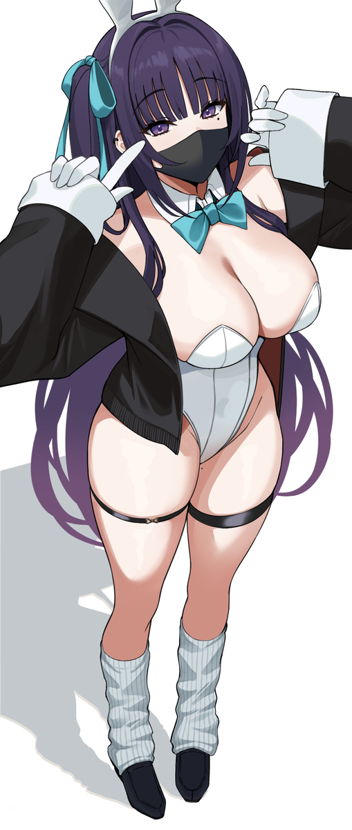 This is a pixiv picture whose title is バニーちゃん.