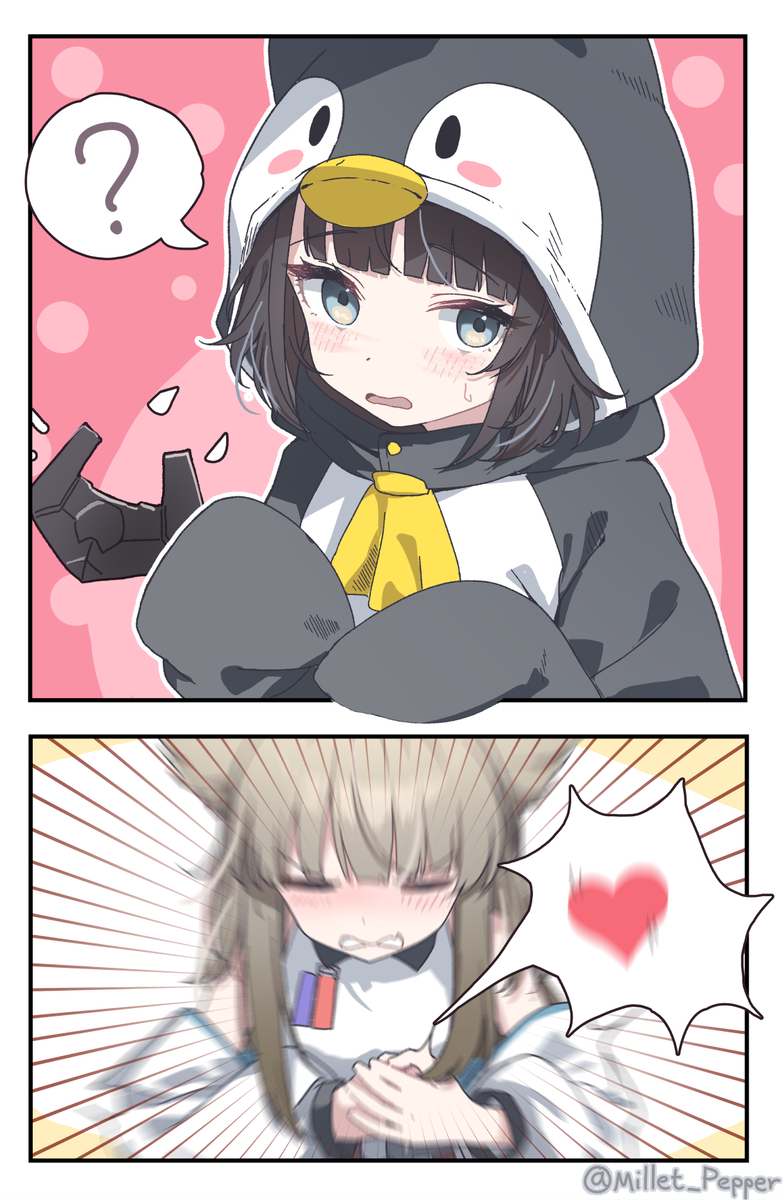 This is a pixiv picture whose title is 🐧.