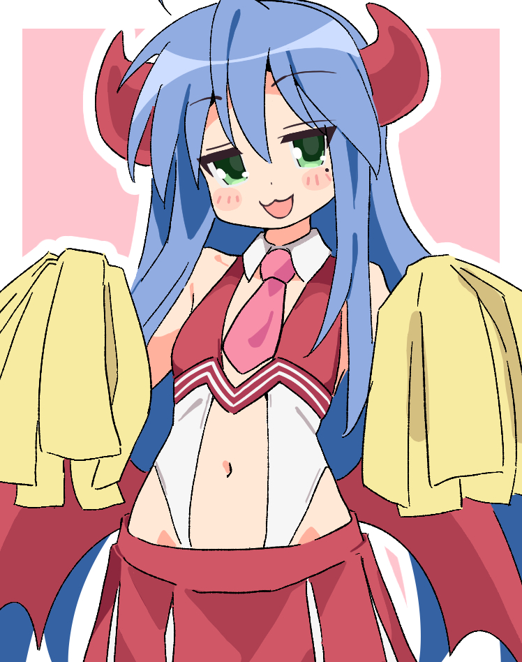 This is a pixiv picture whose title is サキュバスチアこなた.