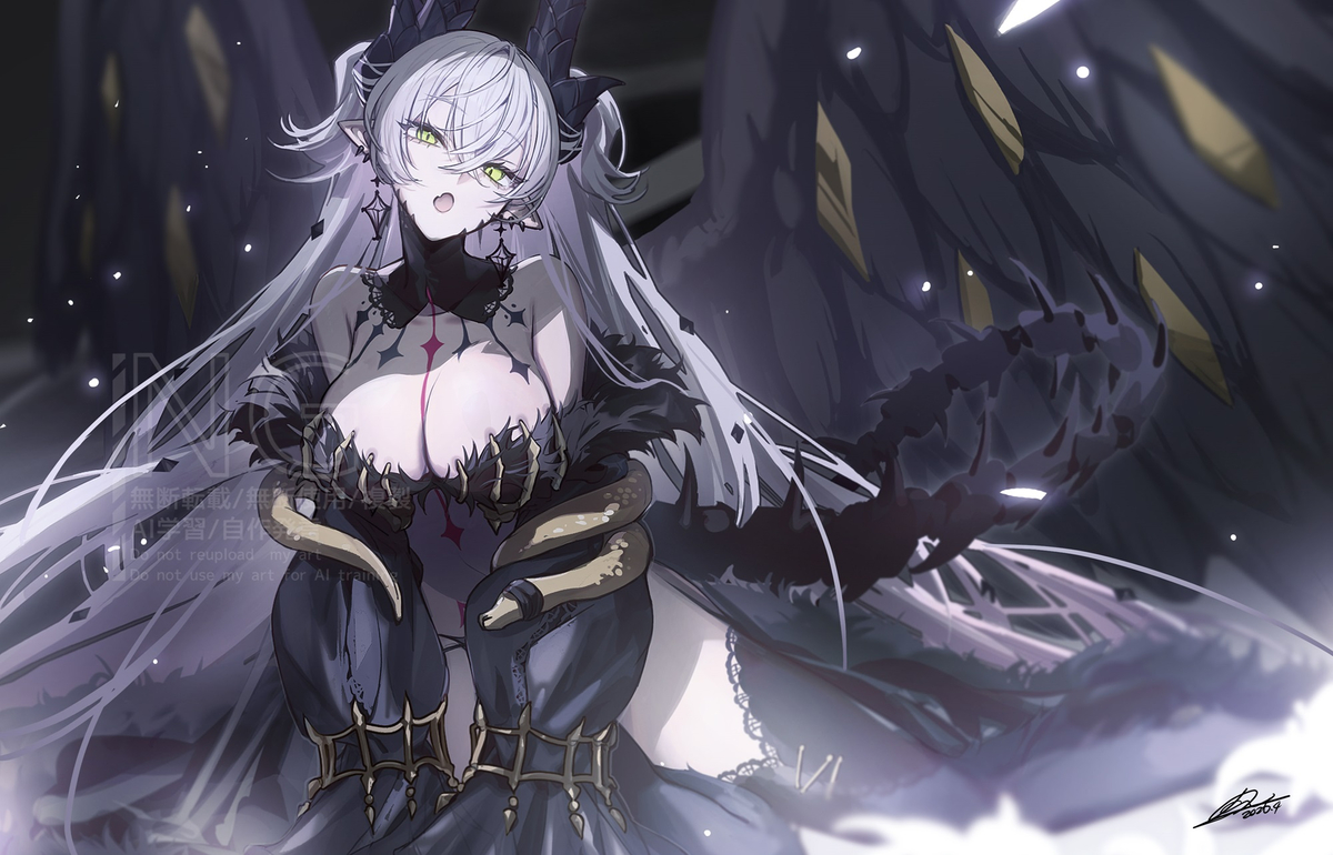 This is a pixiv picture whose title is ☆.