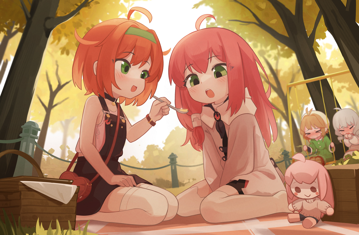 This is a pixiv picture whose title is Chaos and Peace.