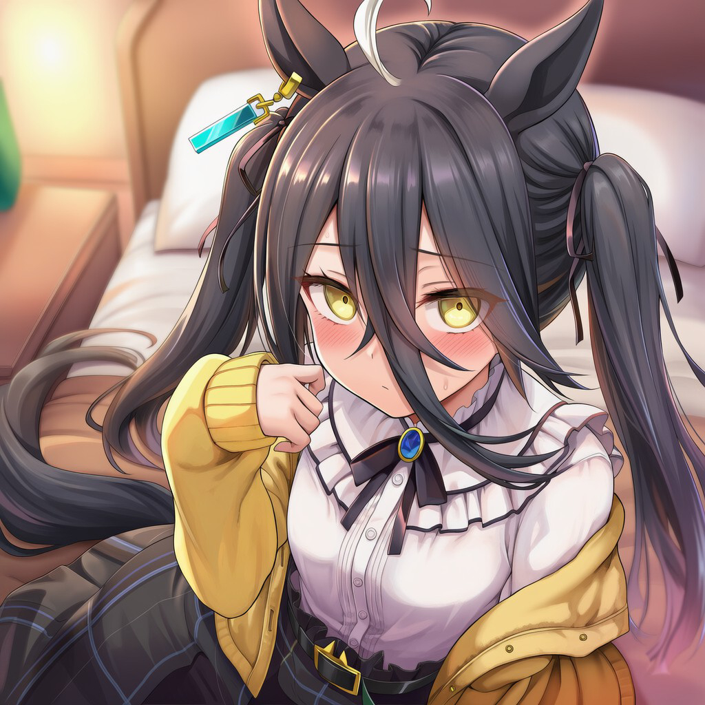 This is a pixiv picture whose title is マンハッタンカフェ／Manhattan Cafe.