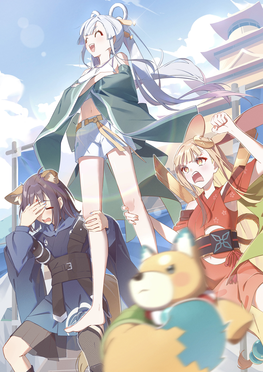 This is a pixiv picture whose title is 覚悟しろ🫵.