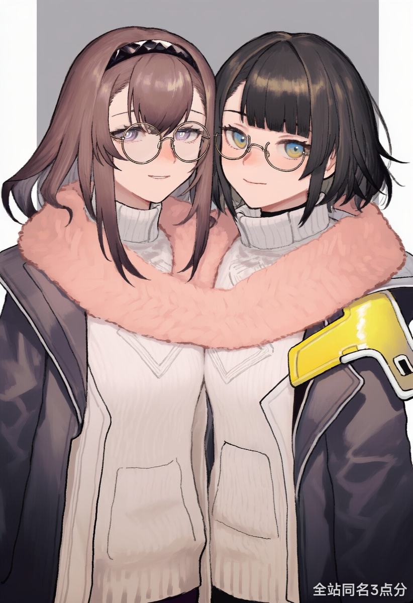 This is a pixiv picture whose title is 夫妻相这一块.