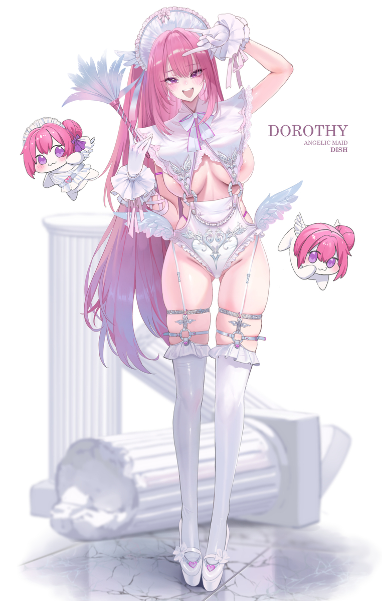 This is a pixiv picture whose title is Doro Maido.