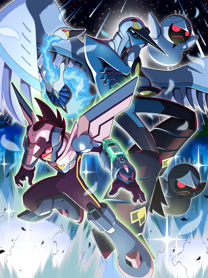This is a pixiv picture whose title is 流星.
