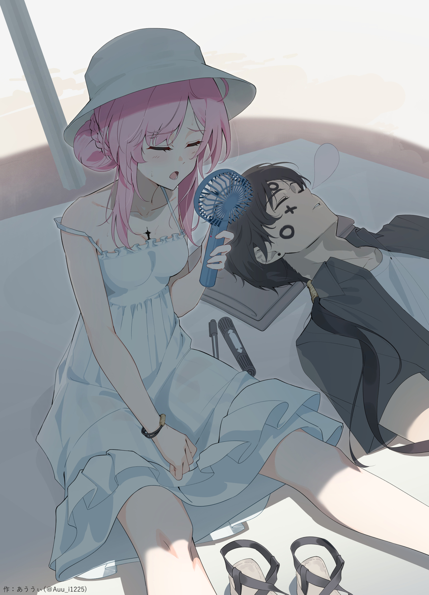 This is a pixiv picture whose title is 無題.