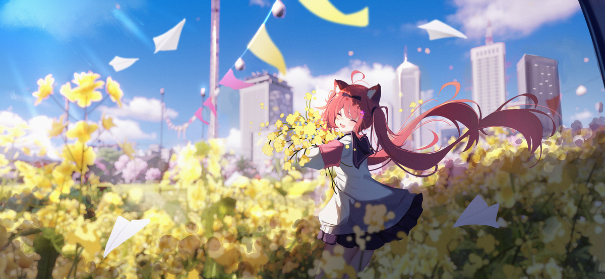 This is a pixiv picture whose title is ナナリ.