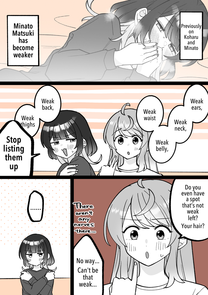 This is a pixiv picture whose title is 【EN】Weaker (Part 2).