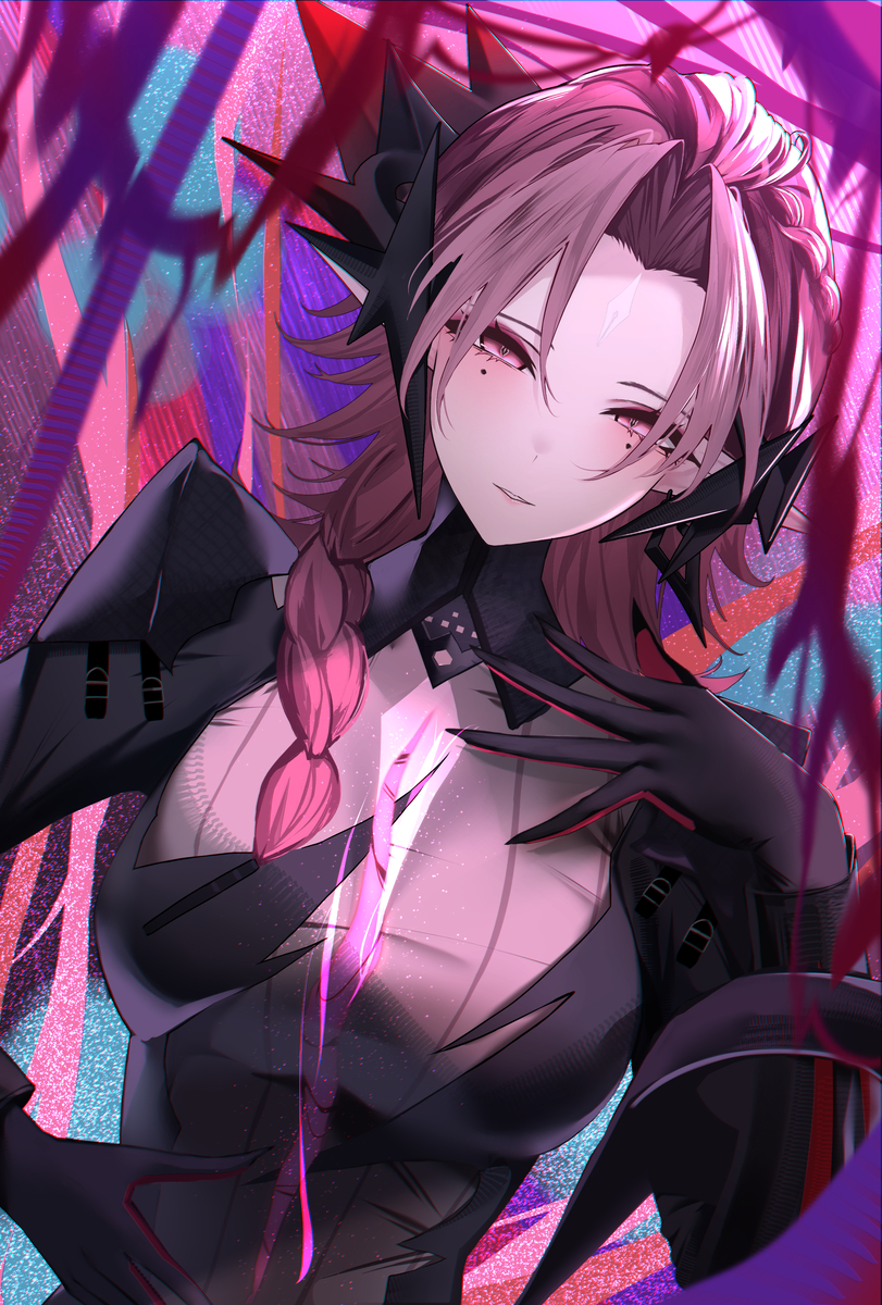 This is a pixiv picture whose title is ネファリス.