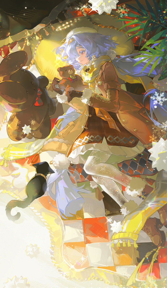 This is a pixiv picture whose title is 冬日莫宁❄️.