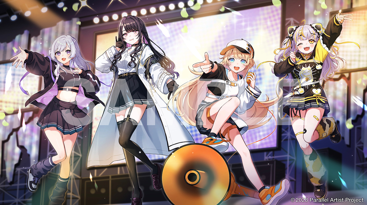 This is a pixiv picture whose title is 2周年記念.