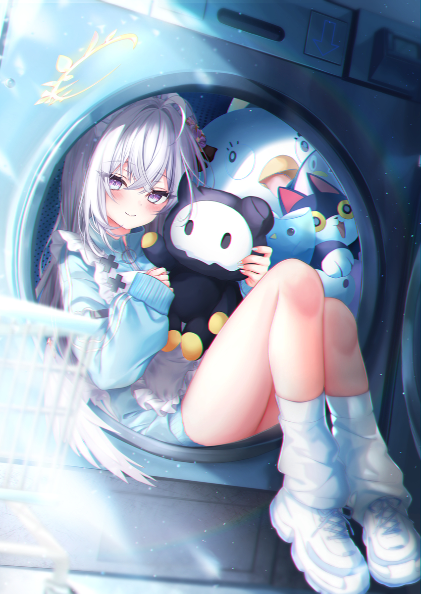 This is a pixiv picture whose title is アズサ・天使界隈.