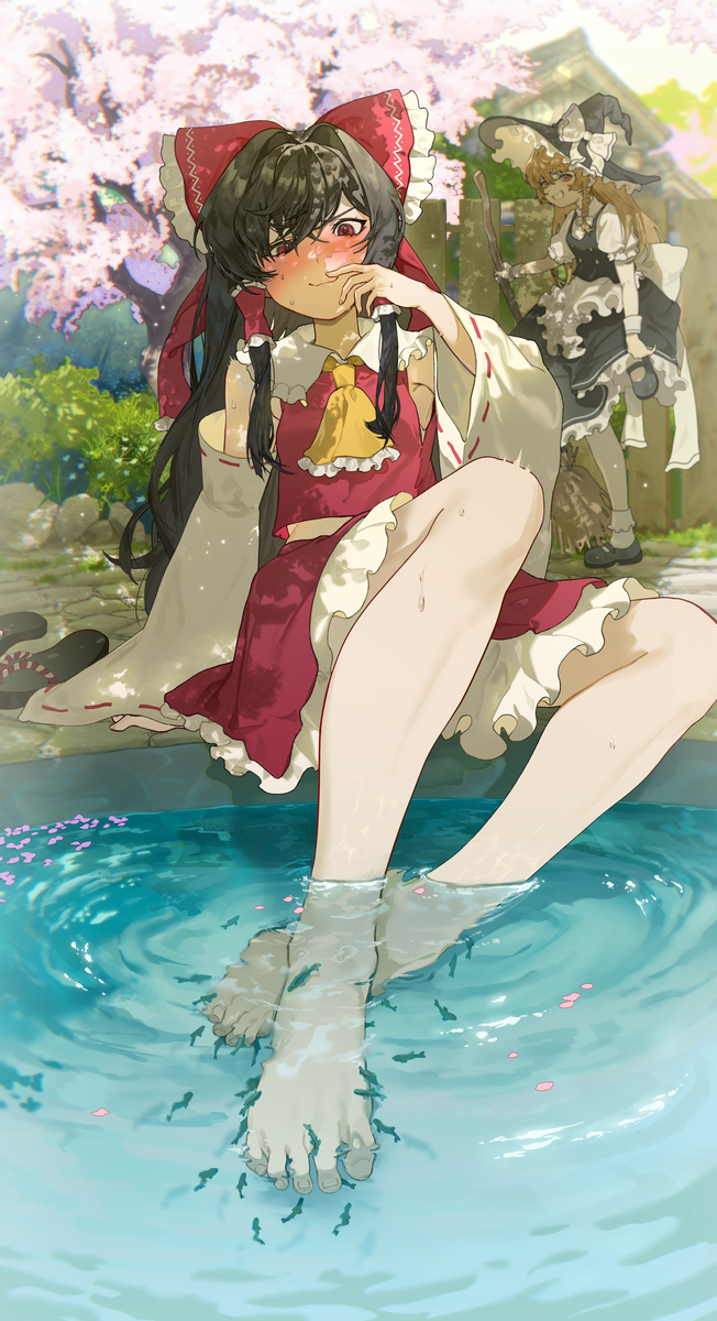 This is a pixiv picture whose title is commission🐟.