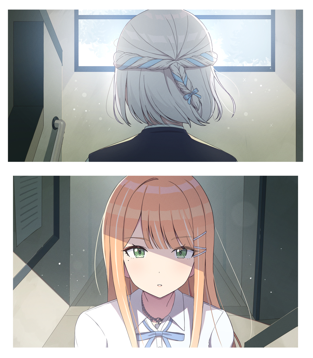 This is a pixiv picture whose title is 眩しい.