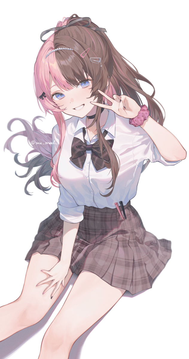 This is a pixiv picture whose title is めちゃかわ新衣装.