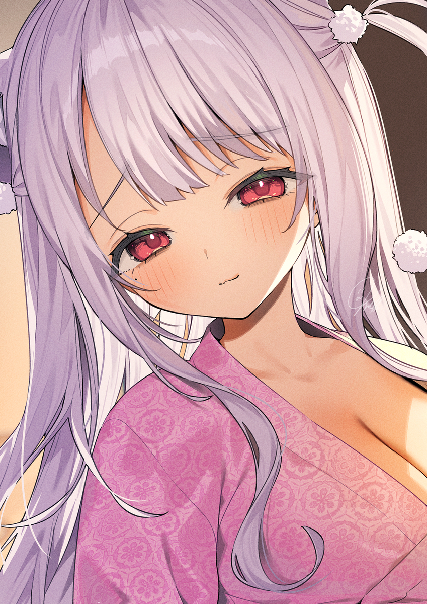 This is a pixiv picture whose title is ほら、こっちおいで🩷.