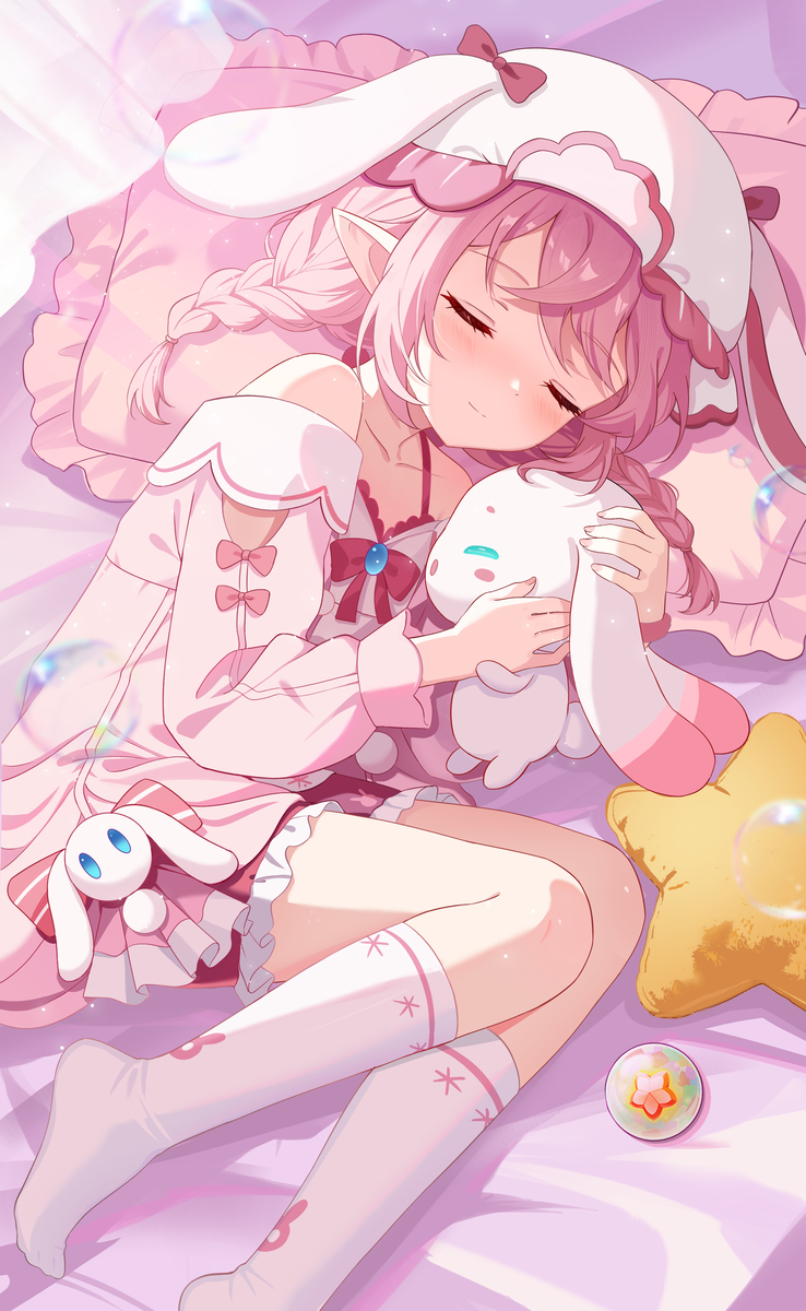 This is a pixiv picture whose title is day6 雪影睡衣.
