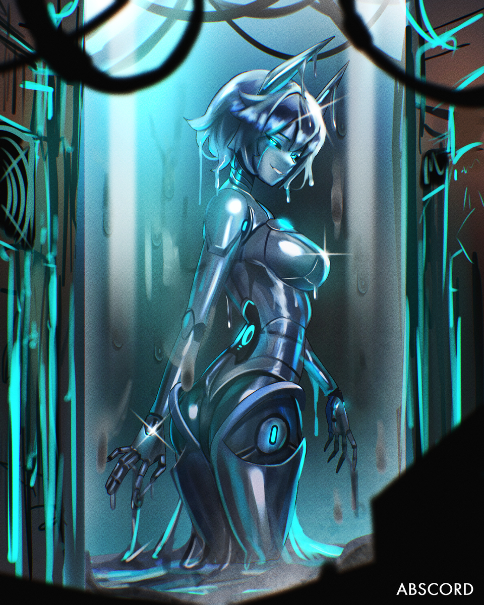 This is a pixiv picture whose title is Metal Goop.