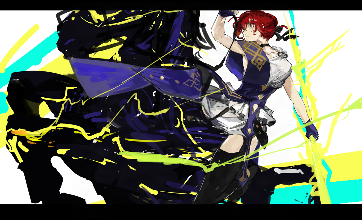This is a pixiv picture whose title is ヒッポリュテ.