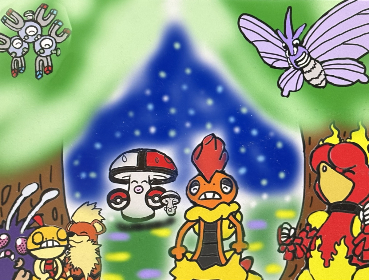 This is a pixiv picture whose title is 森林公園の奇跡✨🌳✨.