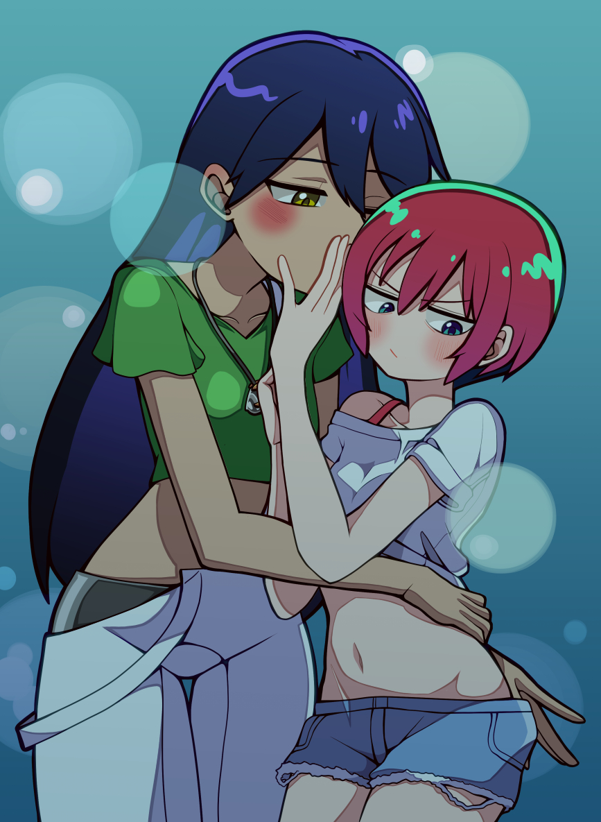 This is a pixiv picture whose title is I don't care.