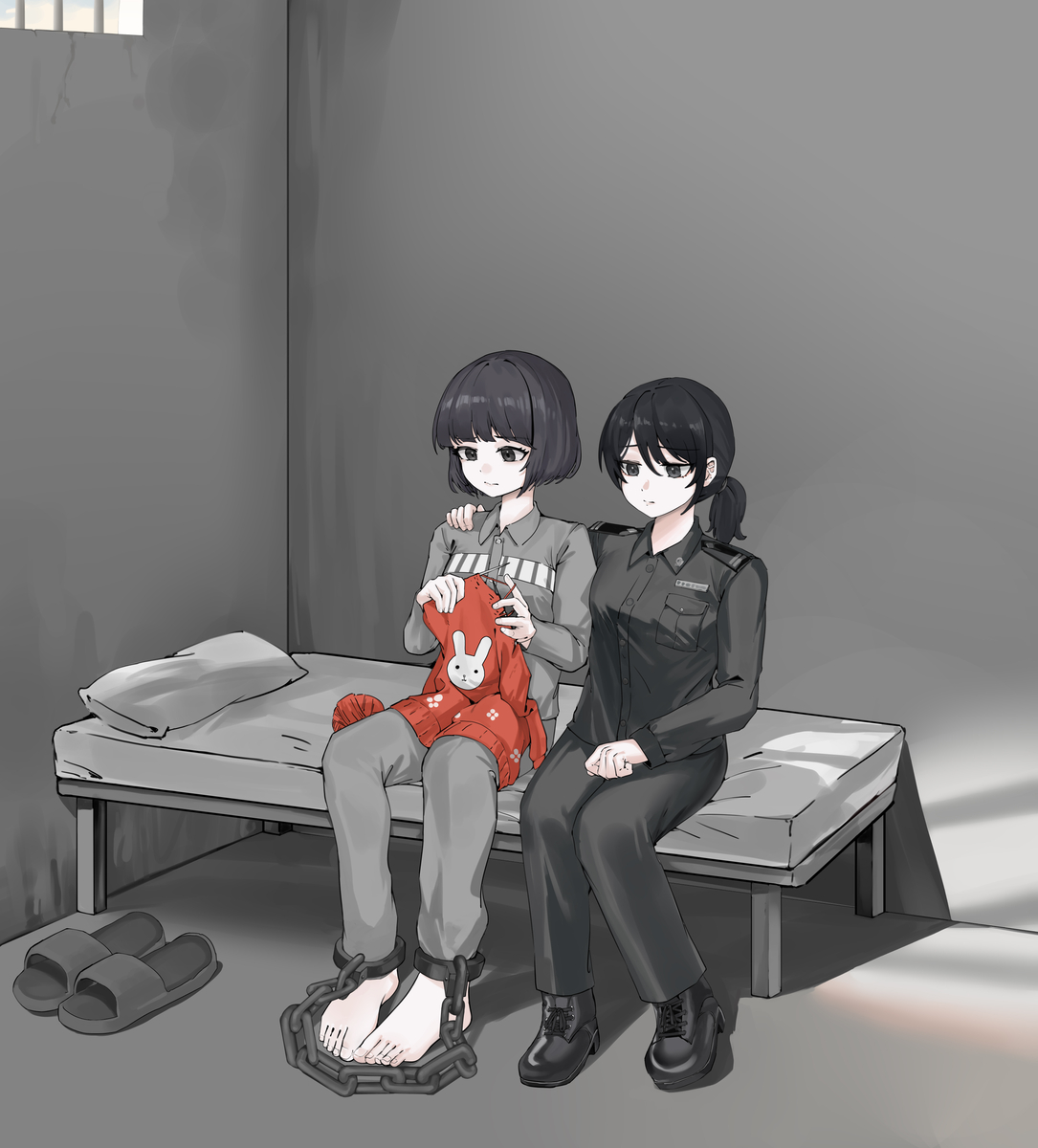 This is a pixiv picture whose title is oc request.