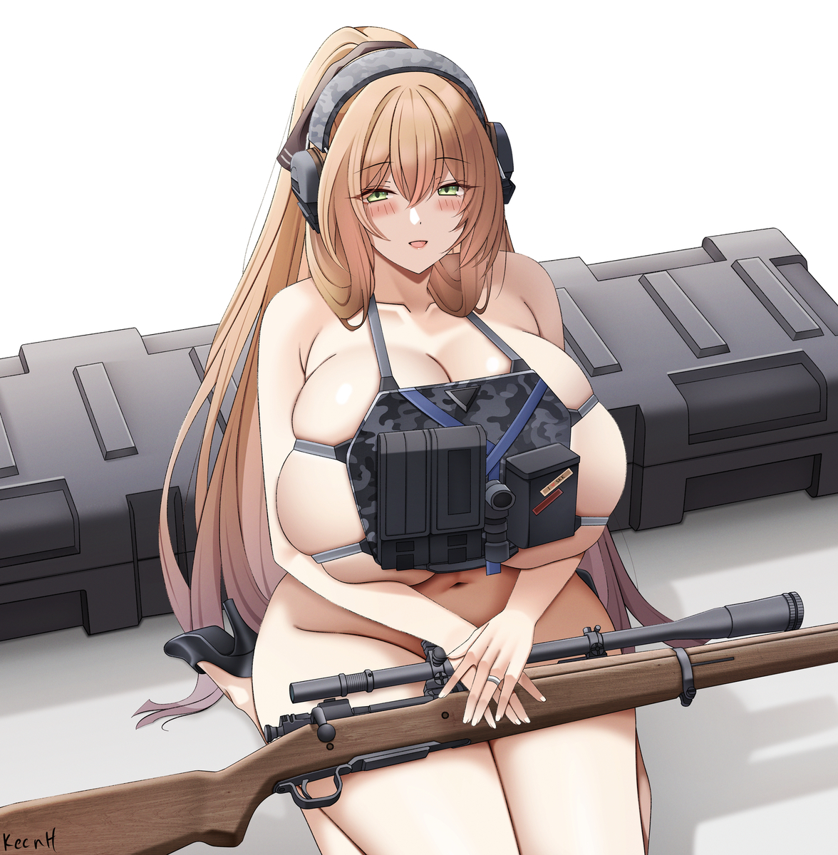 This is a pixiv picture whose title is M1903.