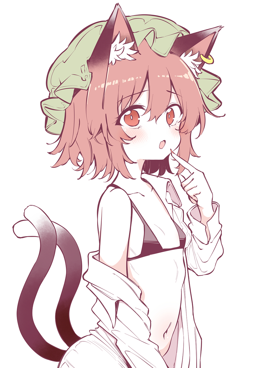 This is a pixiv picture whose title is ちぇんてゃん.