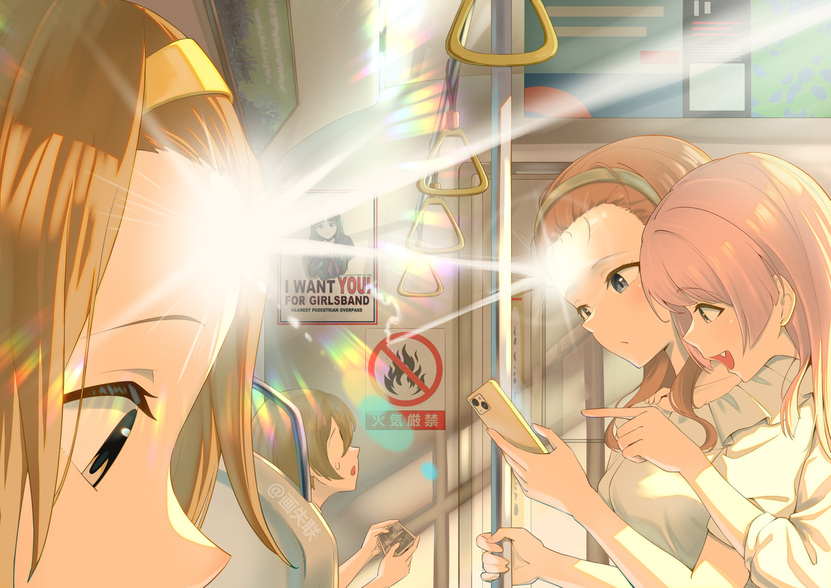 This is a pixiv picture whose title is 额头暖暖的.