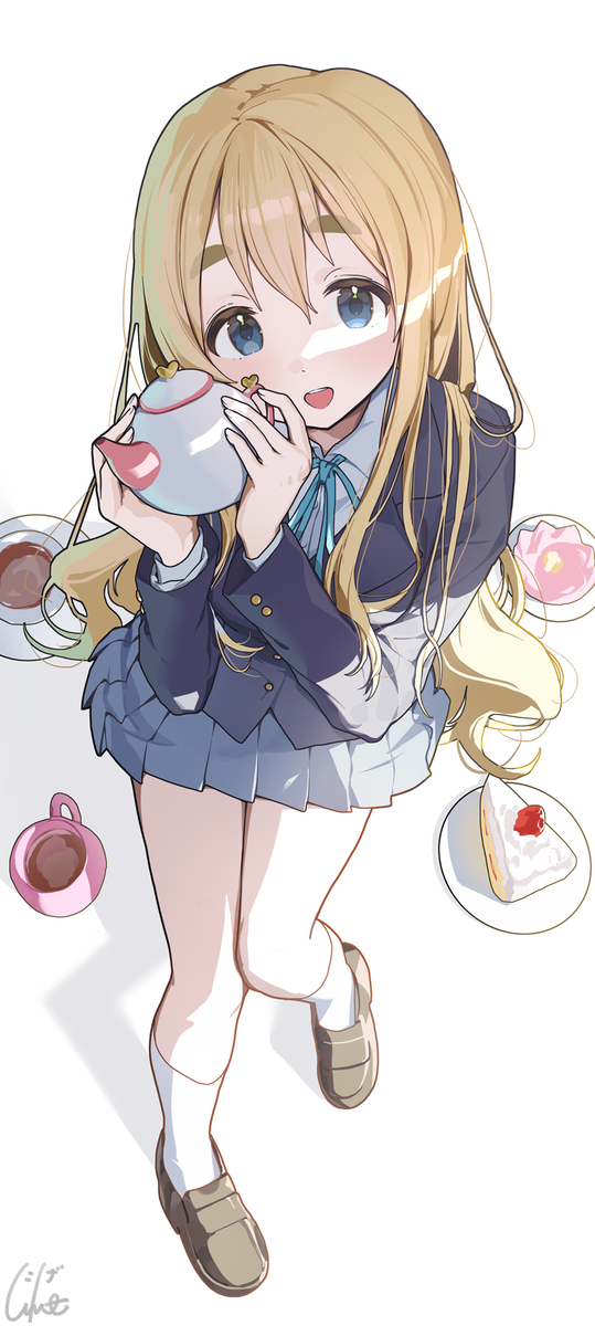 This is a pixiv picture whose title is 31日目 琴吹紬.