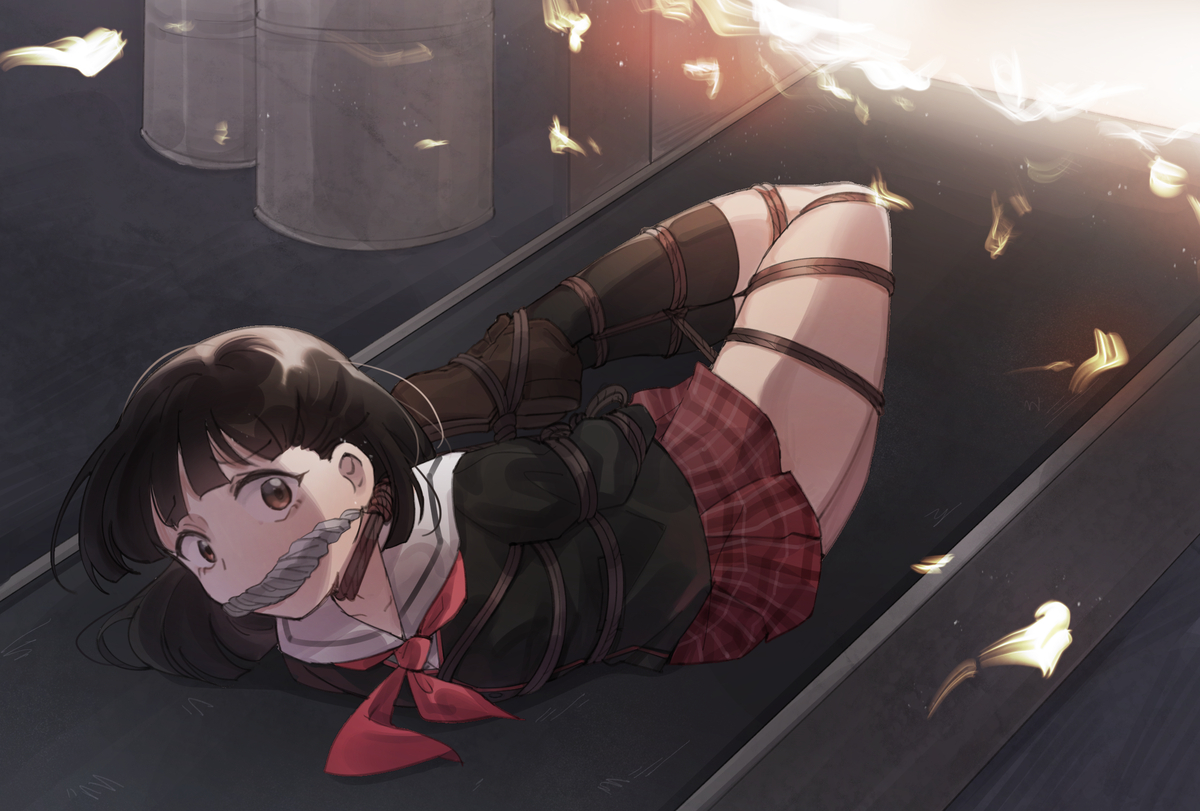 This is a pixiv picture whose title is 小学○年级のDID剧场：工厂熔炉.
