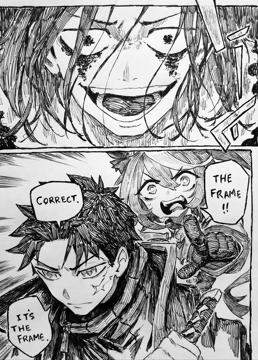 This is a pixiv picture whose title is The Frame.