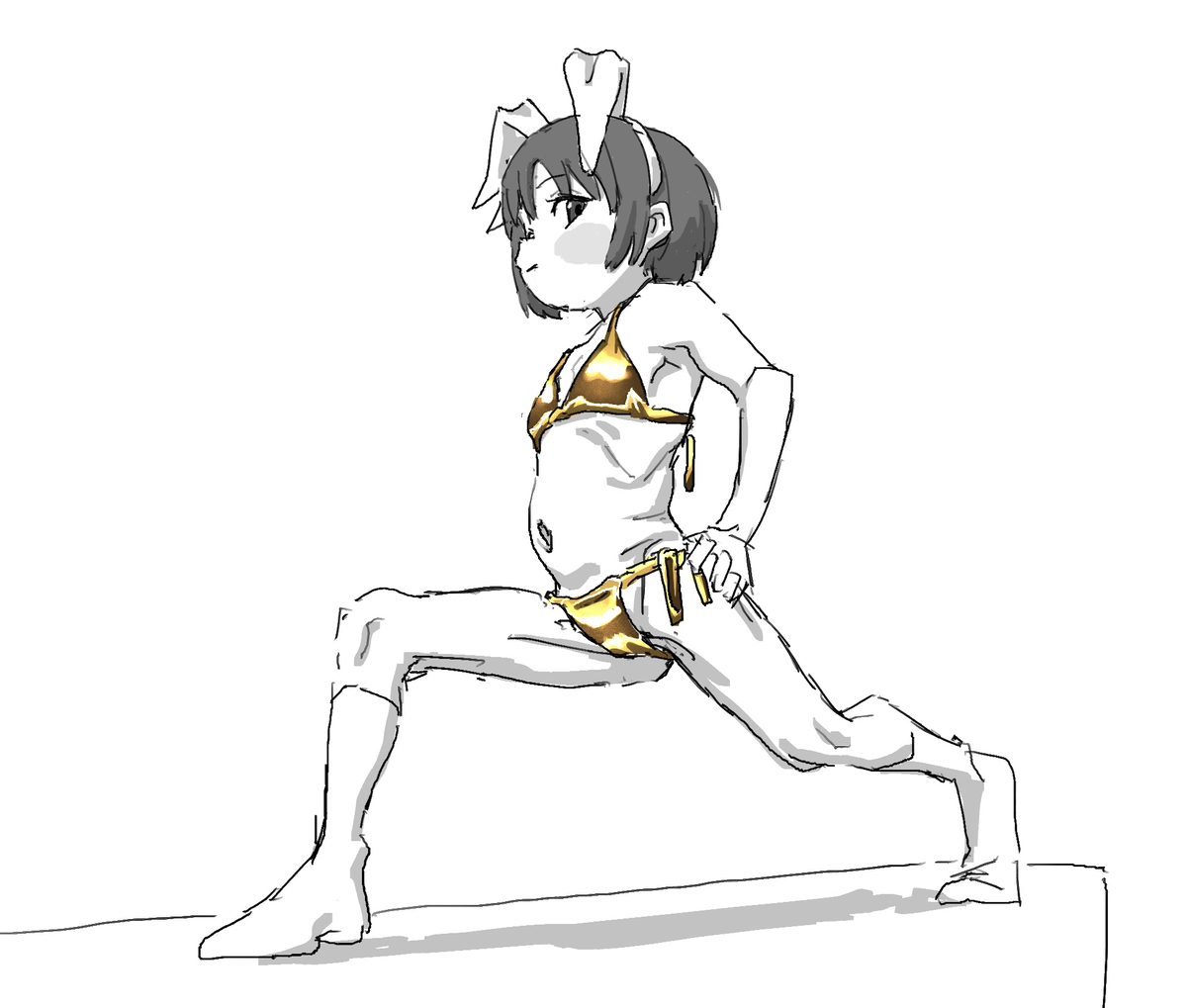 This is a pixiv picture whose title is GW開幕.