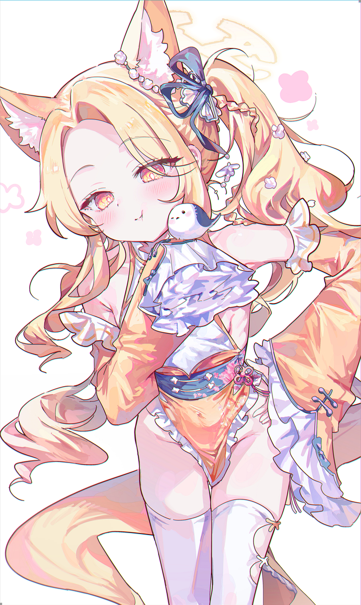 This is a pixiv picture whose title is 💛.