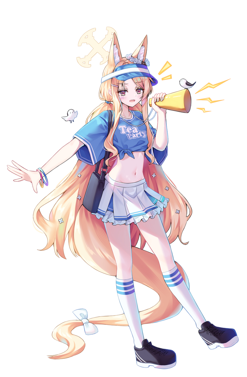 This is a pixiv picture whose title is ティーパーティー (応援団).