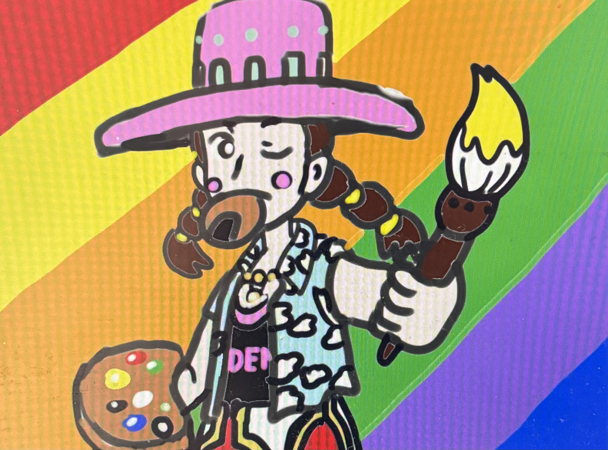 This is a pixiv picture whose title is ミス・ゴールデンウィーク❤️🌈❤️.